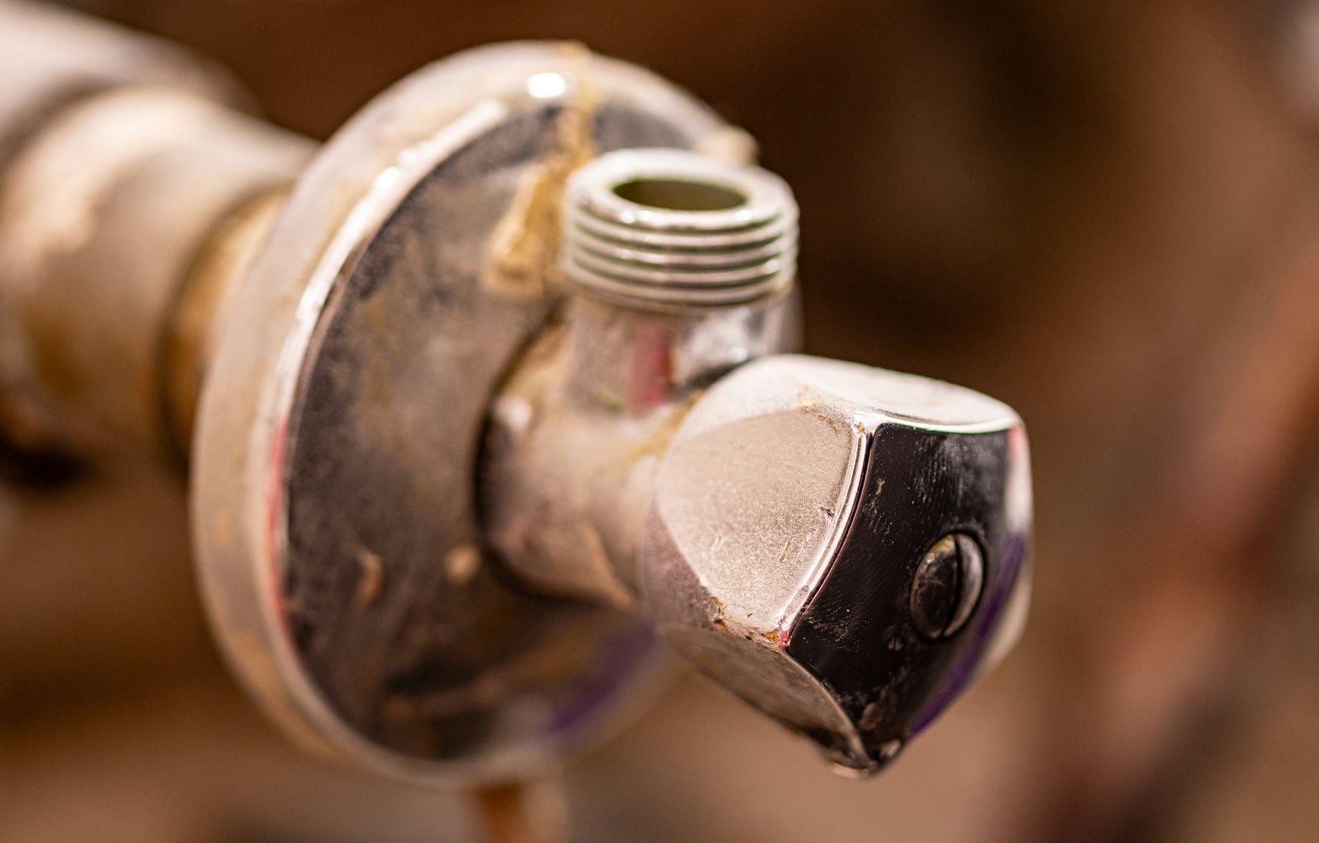 Turning off water use during a septic backup