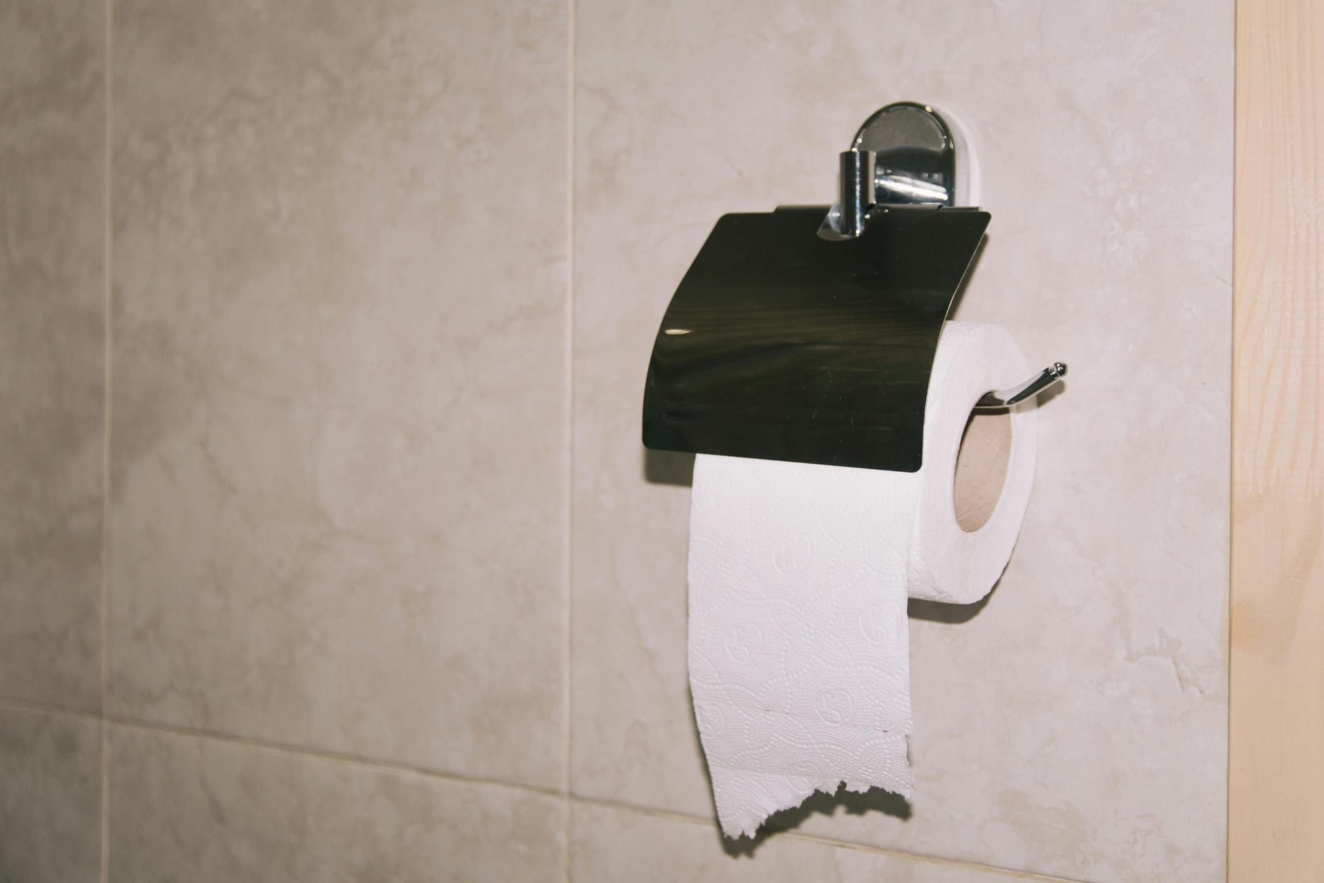 So-called flushable wipes that do not break down in a septic tank